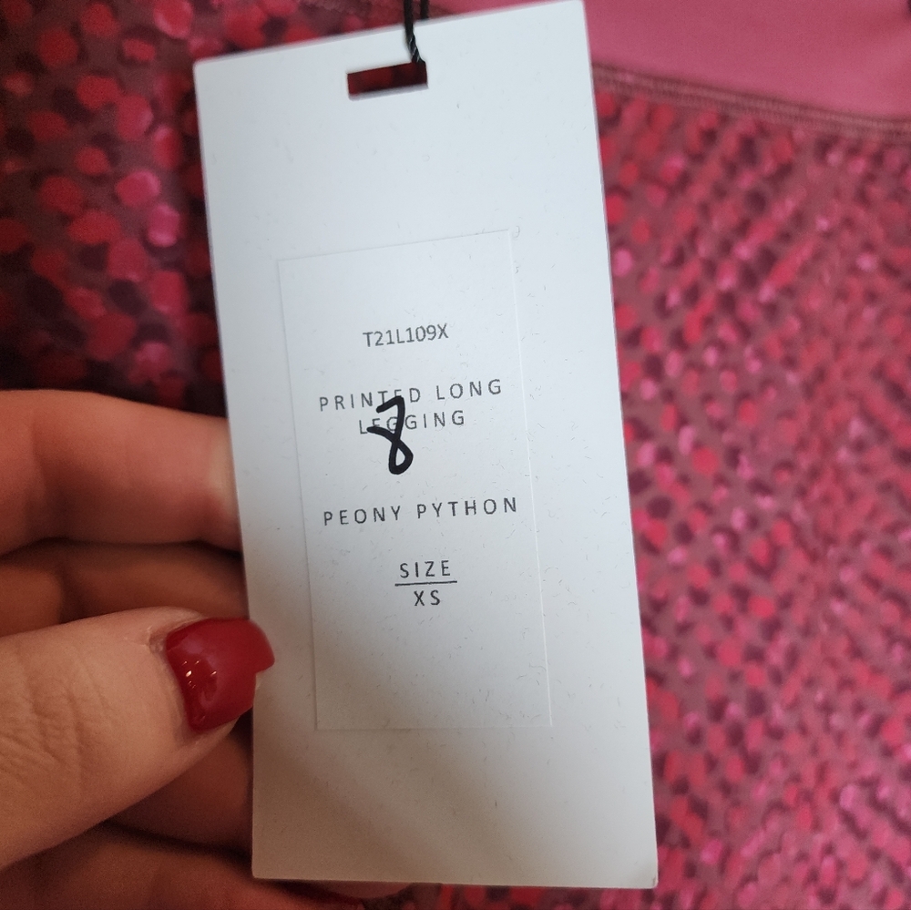 NWT Thrive Societe Maroon Snakeskin Python Printe… - image 6